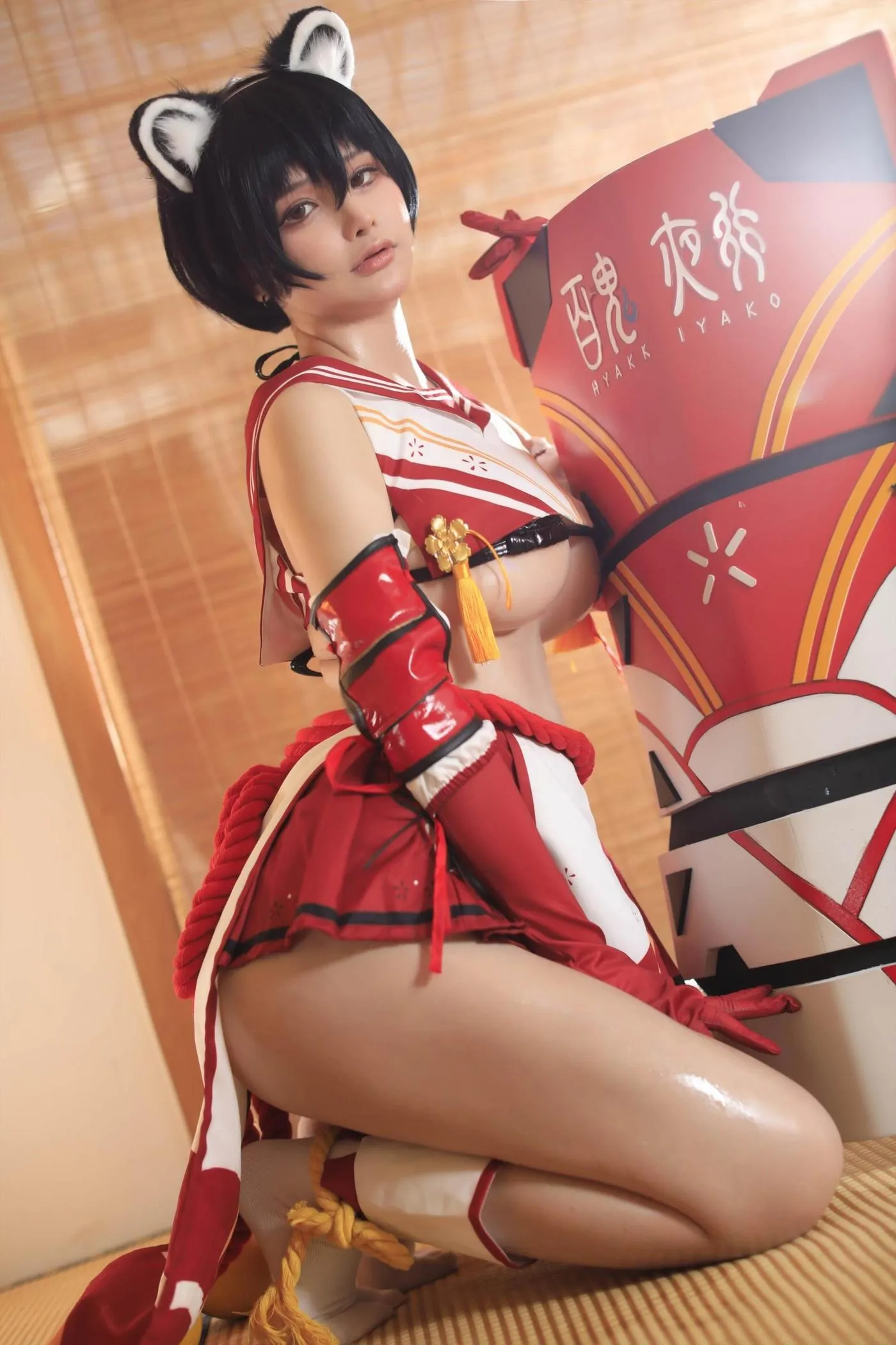 前羽rr – NO.10 碧蓝档案 春日椿 [33P]插图6